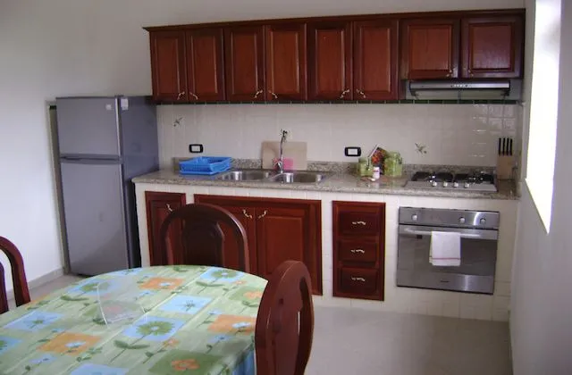 Villa Capri Boca Chica apartment kitchen